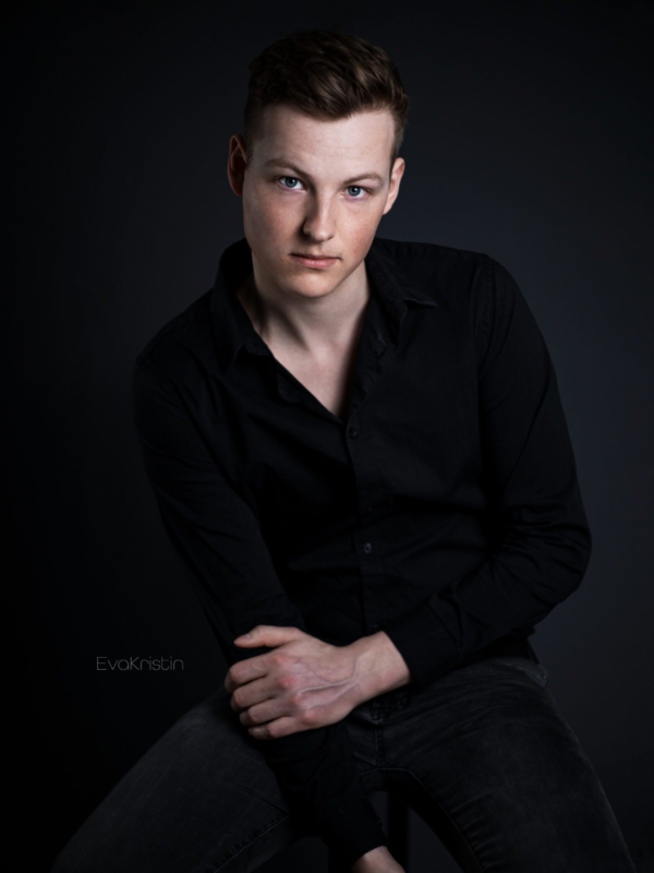 Male Model im Studio