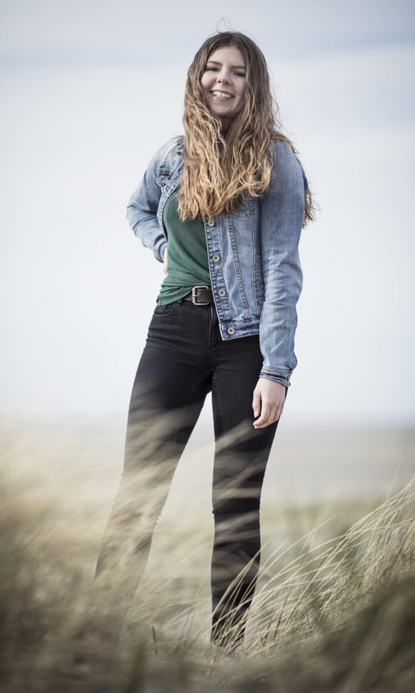 Model in St. Peter-Ording